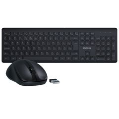 COMBO TECLADO E MOUSE S/FIO CSI50 PRETO