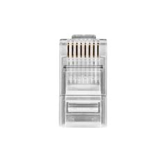 CONECTOR RJ45 CAT5 VAZADO CONEX1000 PC50