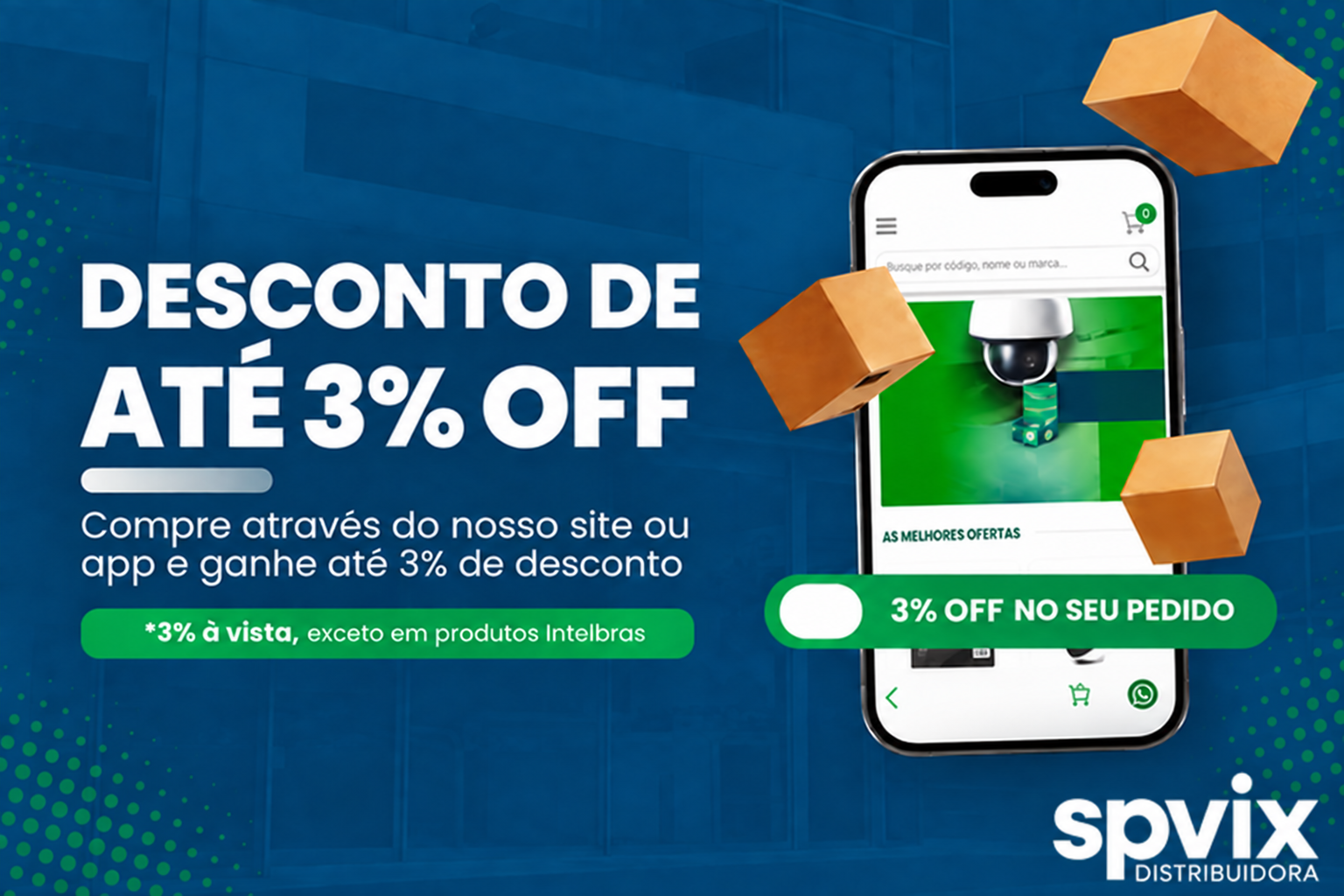 DESCONTO DE 3%OFF